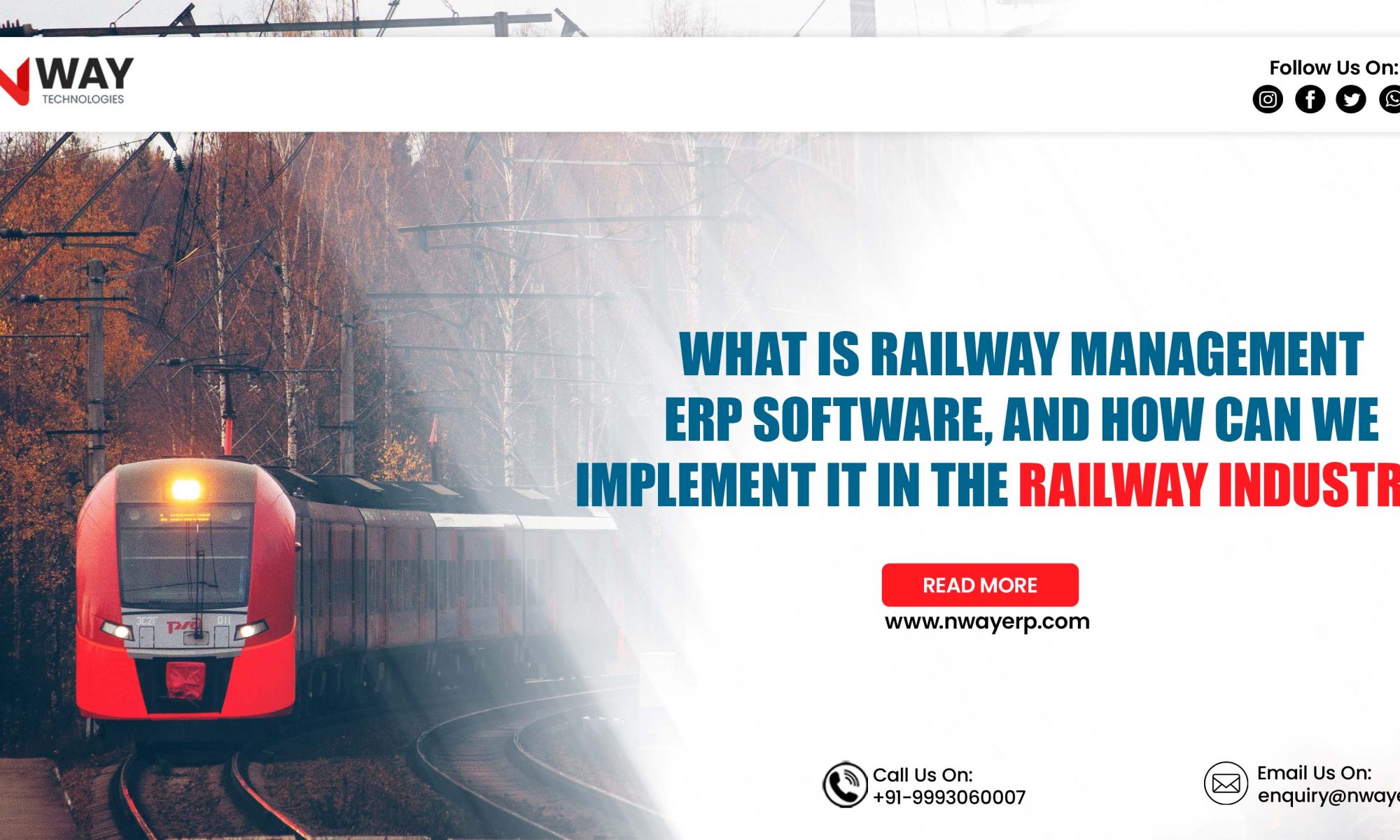 Railway management ERP software