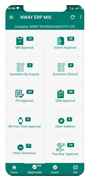 ERP Mobile Application